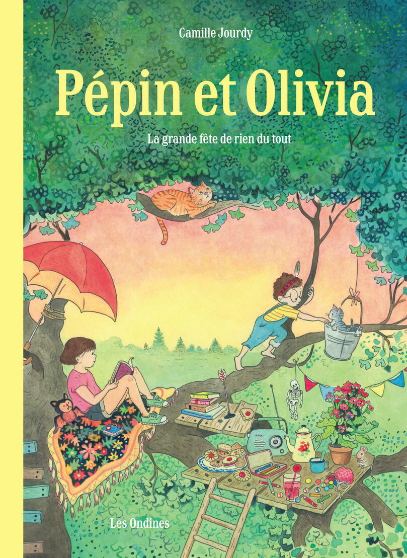 « Pépin et Olivia. La Grande fête de rien du tout », de Camille Jourdy.
 ©  DUP AUTEUR