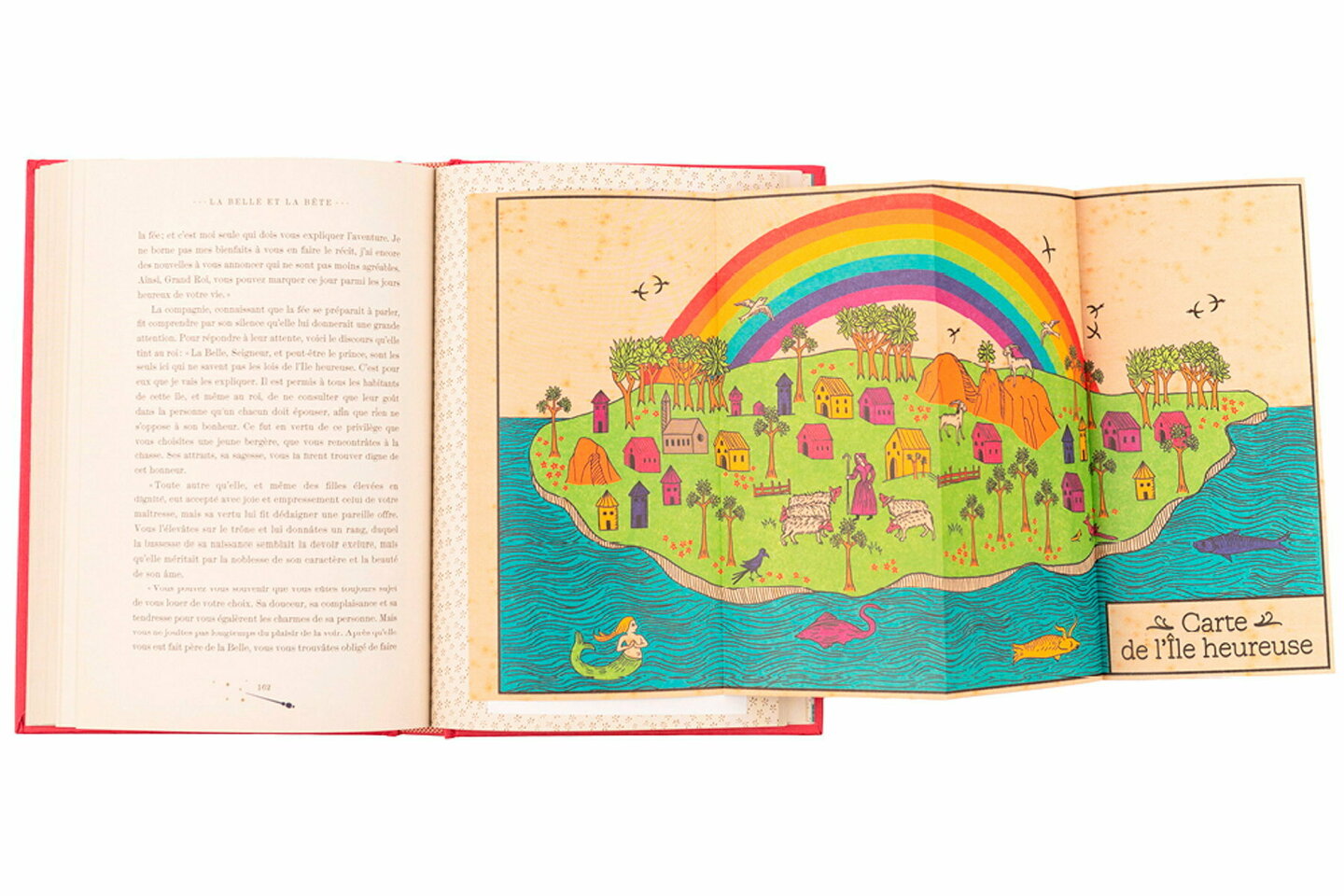 La Belle et la Bête - Illustré et animé par MinaLima- Romans pour enfants  dès 9 ans - Livres pour enfants dès 9 ans