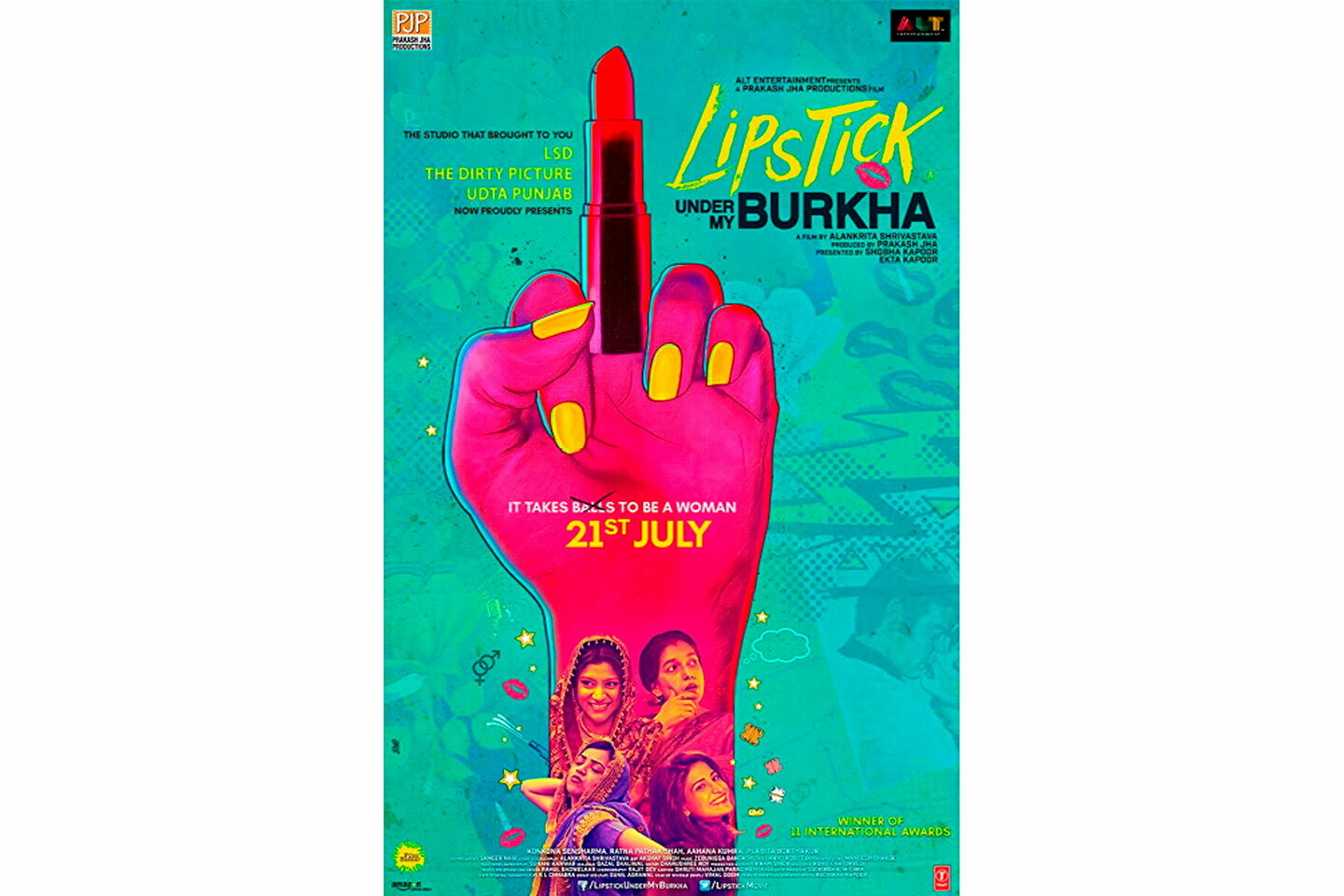 Bollywood. “Lipstick Under My Burkha”, quatre femmes contre la société  patriarcale indienne