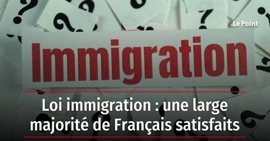 Vidéo - Loi Immigration : Une Large Majorité De Français Satisfaits