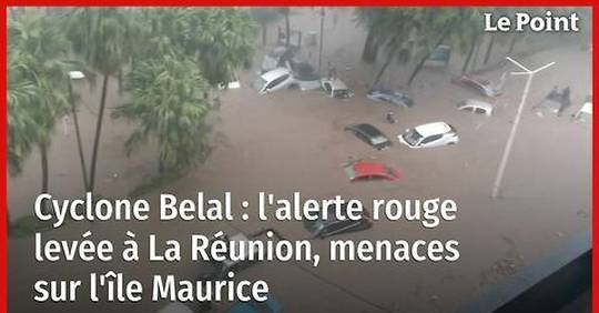 Vidéo - Cyclone Belal : L'alerte Rouge Levée à La Réunion, Menaces Sur ...