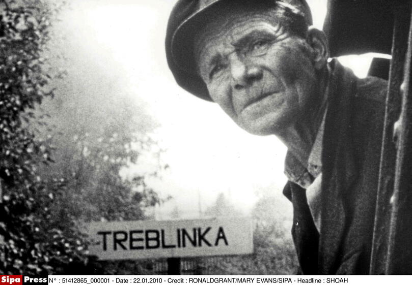 <em>Shoah</em>, de Claude Lanzmann (1985), diffusé mardi 30 janvier en prime time sur France 2.
©  RONALDGRANT/MARY EVANS/SIPA / SIPA / RONALDGRANT/MARY EVANS/SIPA