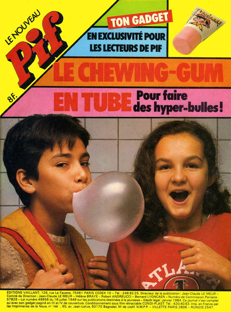 Un numéro de <em>Pif Gadget </em>publié en 1984.
©  Pulse éditions