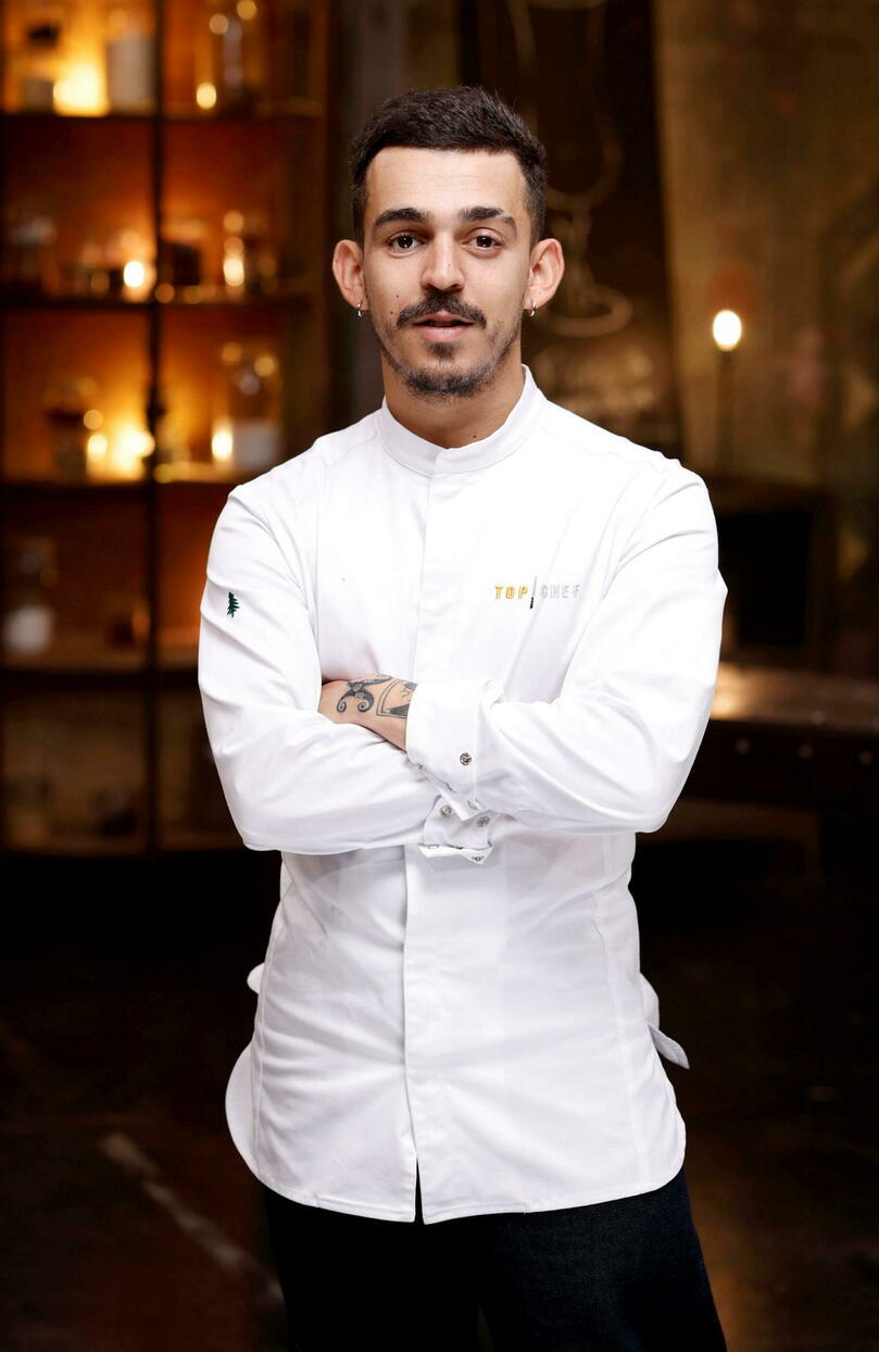 « Top Chef » 2024 Jorick Dorignac, Clotaire Poirier, Valentin Raffali