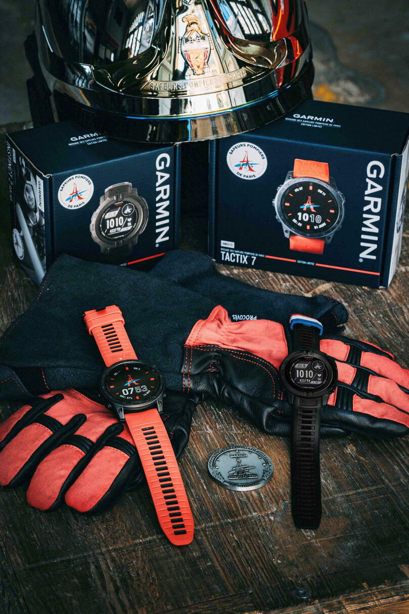 Montres connectées Garmin se met à l’heure des sapeurspompiers de Paris