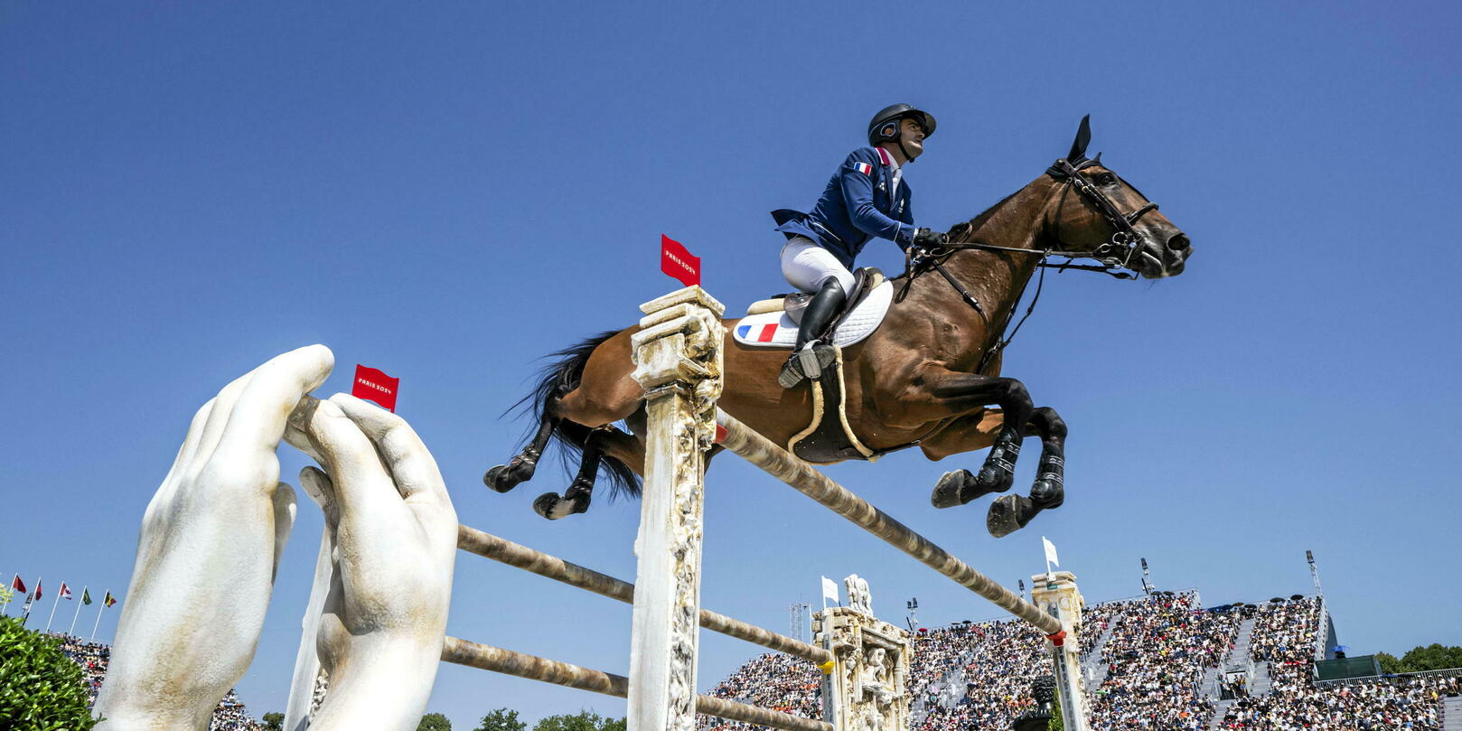 JO 2024 : en équitation, l’équipe de France de saut d’obstacles remporte le bronze