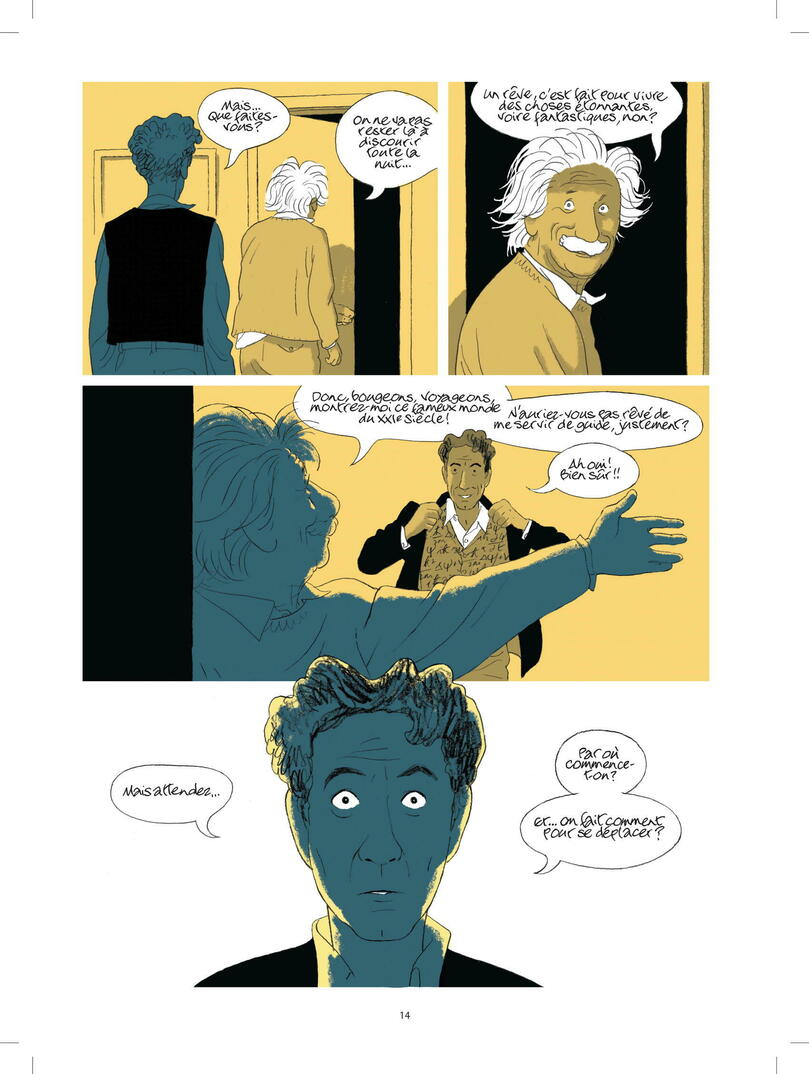 EXCLUSIF. Découvrez les premières pages de la BD d'Étienne Klein sur Albert  Einstein