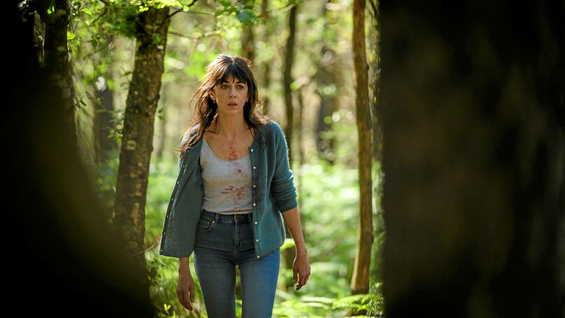 Dans <em>Brocéliande</em>, Fanny Le Goff (Nolwenn Leroy) n'est pas flic mais elle enquête quand même.
©  TF1