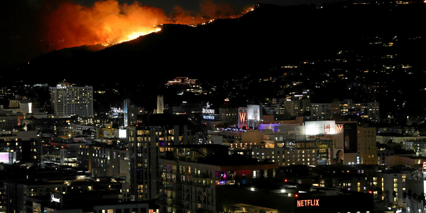 Incendies en Californie : l'industrie du cinéma à l'arrêt à Hollywood