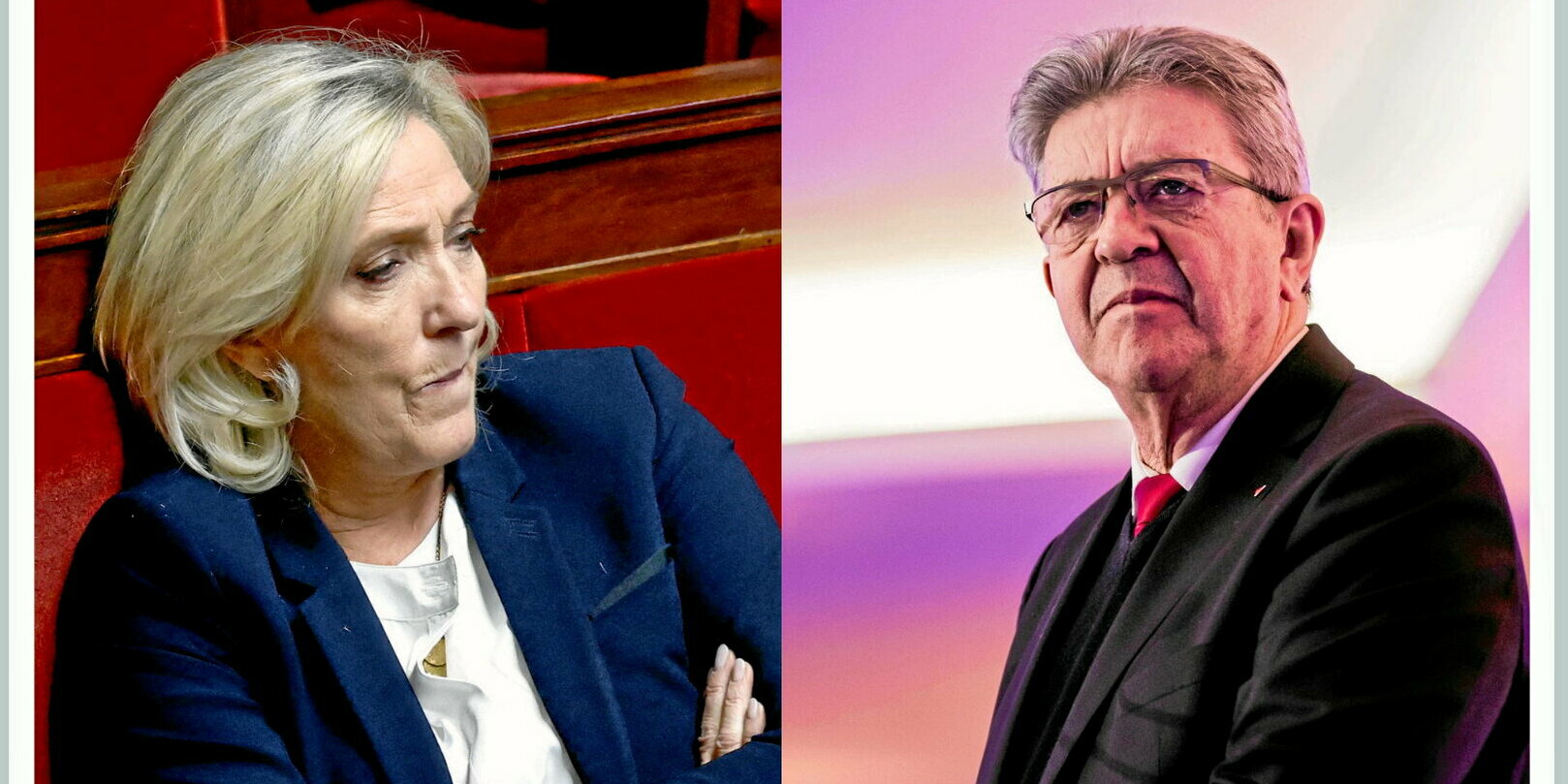 Photo Le Pen-Mlenchon, les disqualifis de 2027