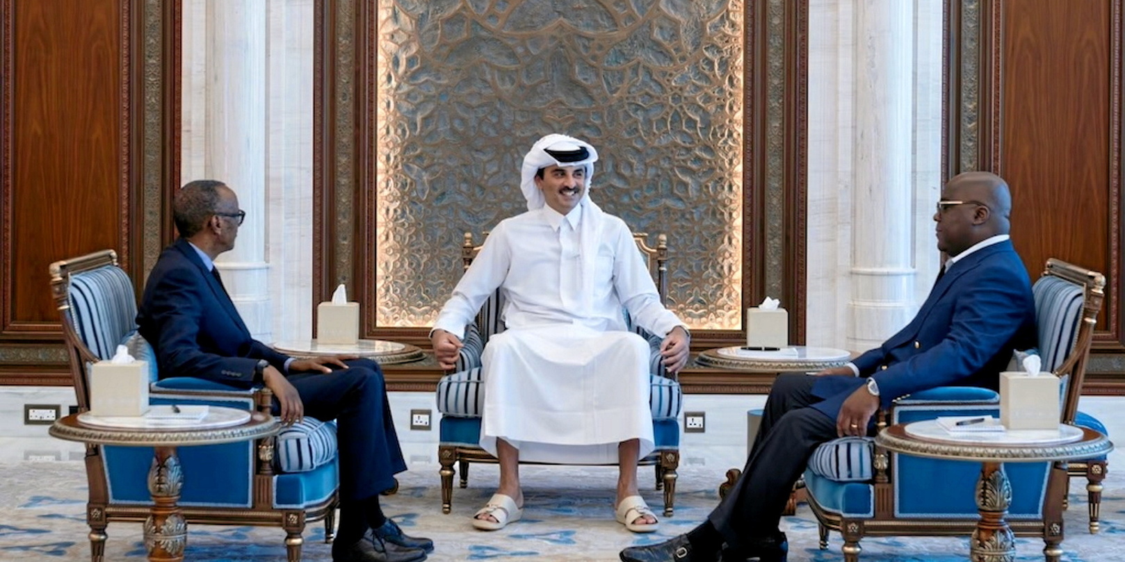 Est de la RDC : Kagame et Tshisekedi annoncent un cessez-le-feu à Doha