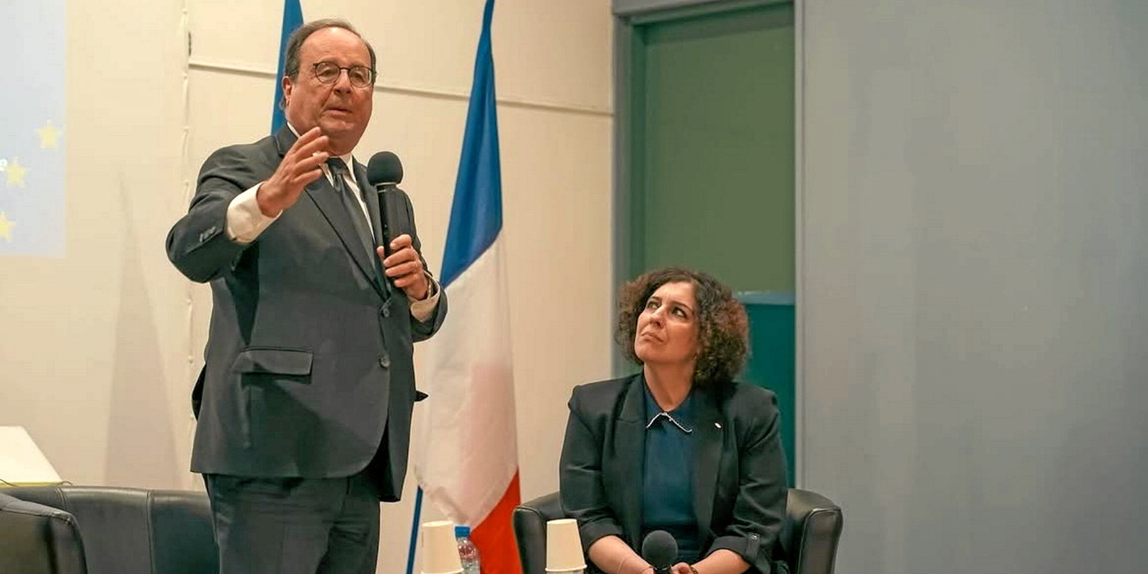 Les leçons de politique et l’opération de charme de François Hollande dans les Hauts-de-Seine