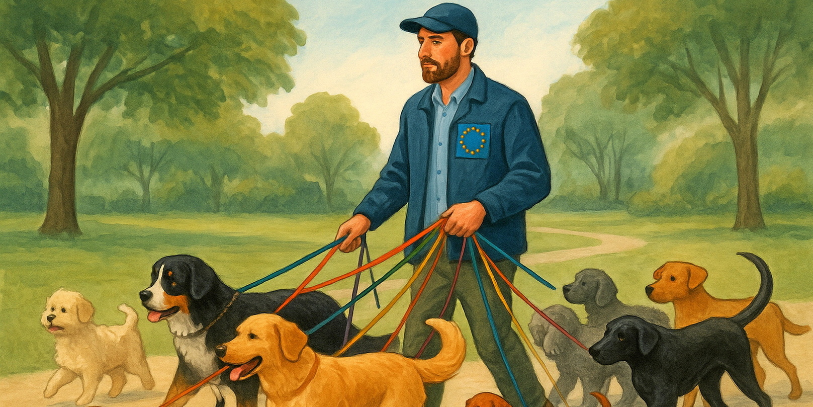 Promeneurs de chiens et jungle réglementaire : symptôme d’une Europe à la carte