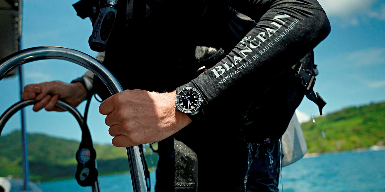 Les montres Blancpain en mission dans les profondeurs inconnues