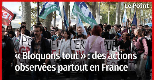 « Bloquons tout » : qui sont les manifestants et quelles sont leurs revendications ?