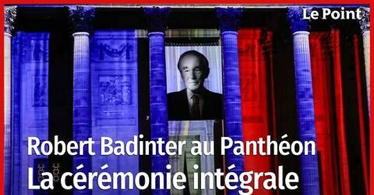 Robert Badinter au Panthéon : revivez la cérémonie intégrale
