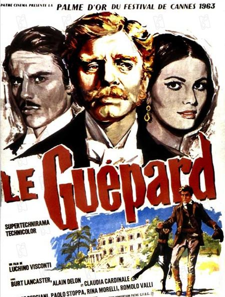 L'affiche du film 'Le Guépard', un de ses plus gros succès / D.R. capture d'écran Allociné