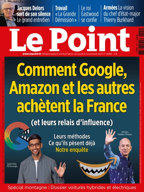 Amazon, Google et les autres : comment ils achètent la France